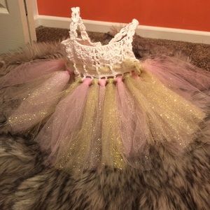 Handmade knitted tutu 💕